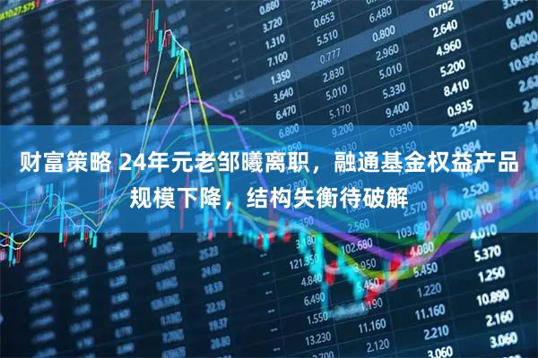 财富策略 24年元老邹曦离职，融通基金权益产品规模下降，结构失衡待破解