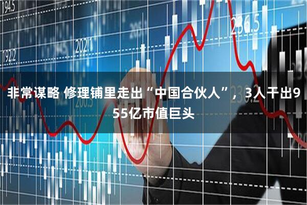 非常谋略 修理铺里走出“中国合伙人”，3人干出955亿市值巨头